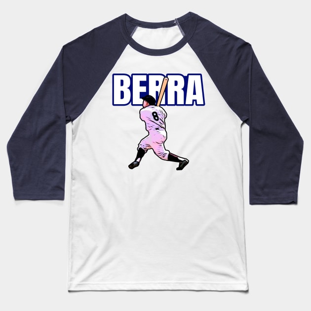 Yankees Berra 8 Baseball T-Shirt by Gamers Gear